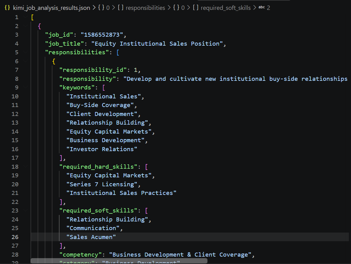 MongoDB Storage Result