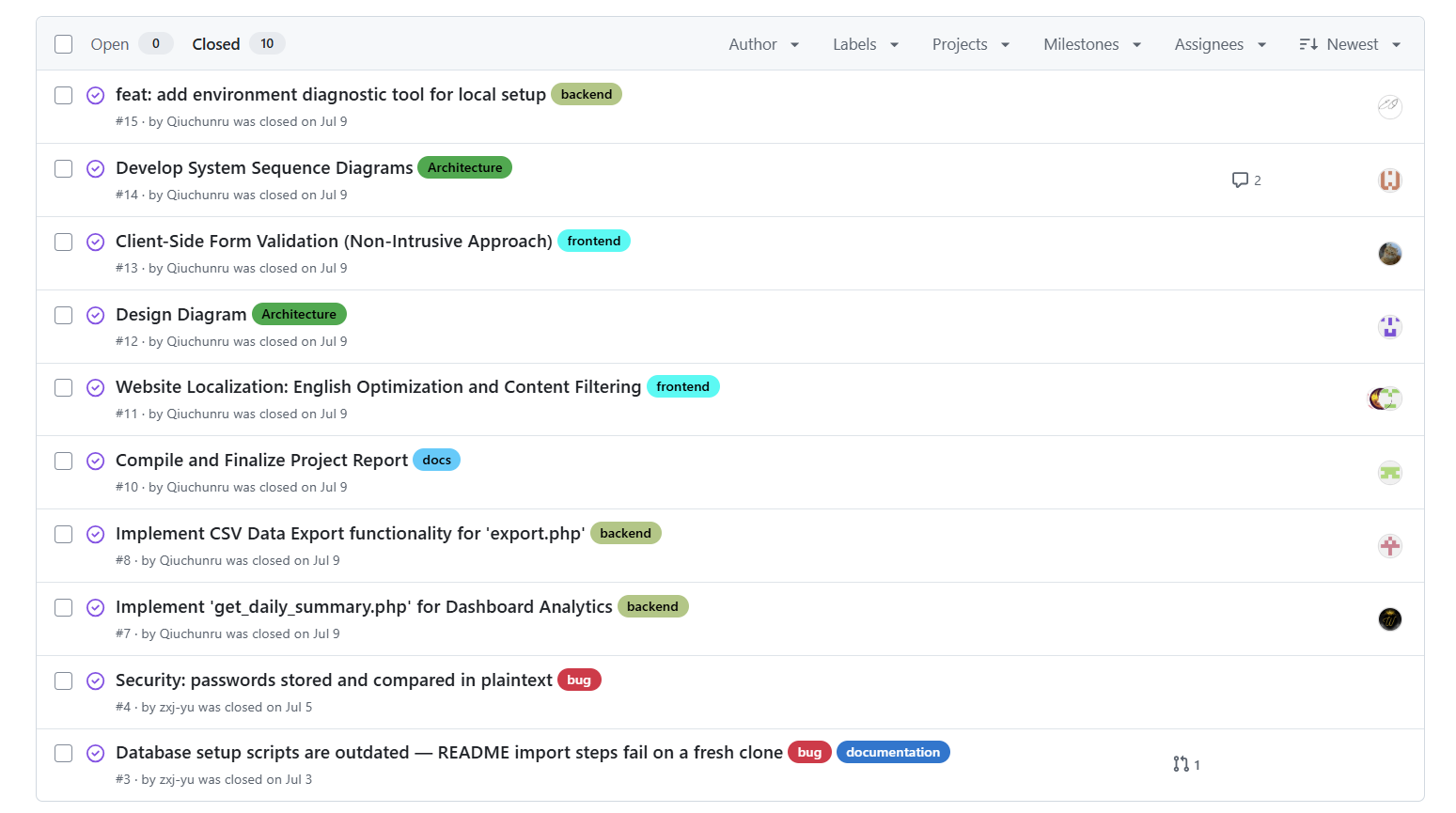 ReserveHub Maintenance Improvements