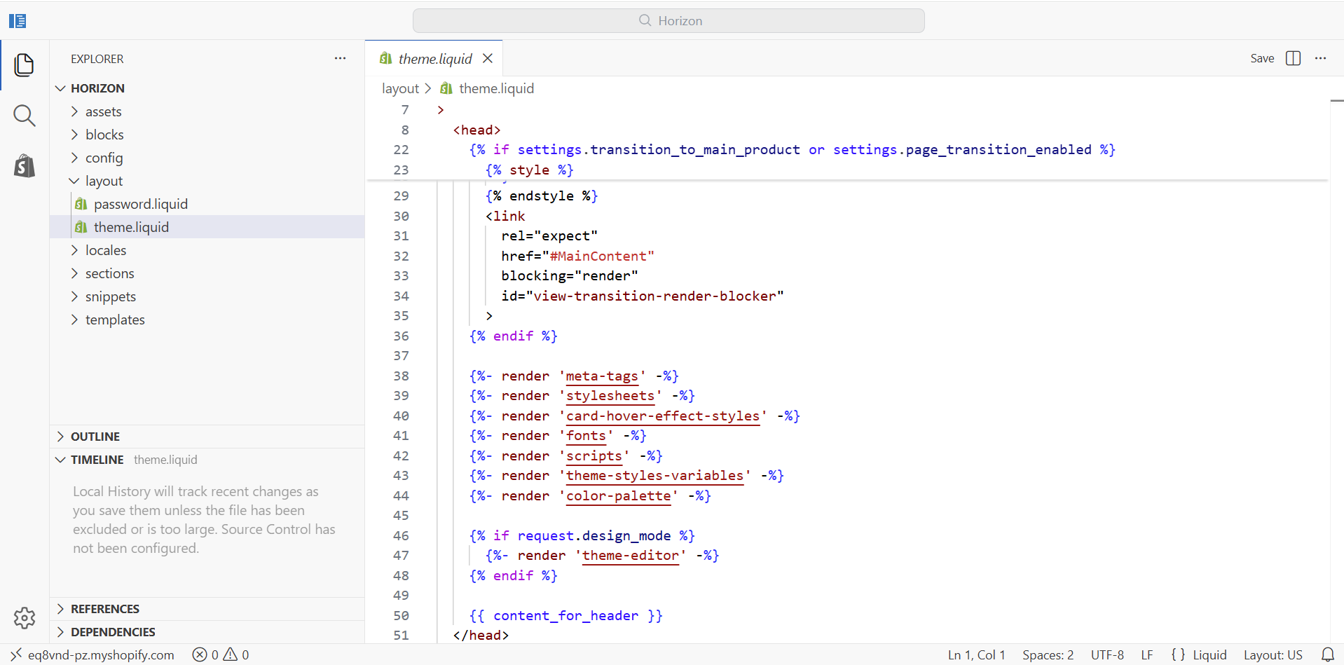 Shopify Liquid Automation